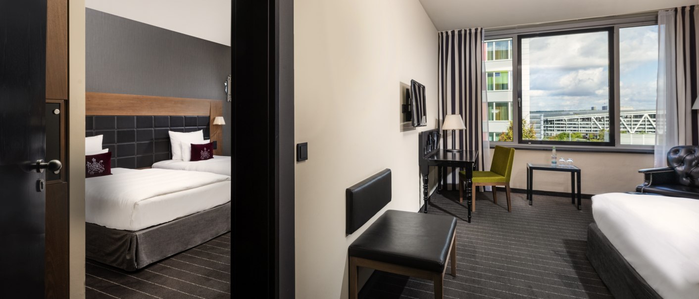 Family Connecting Zimmer, © Mövenpick Hotel Stuttgart Airport
