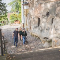 Vorplatz St. Salvator Schw&auml;bisch Gm&uuml;nd, &copy; Remstal Tourismus e.V.