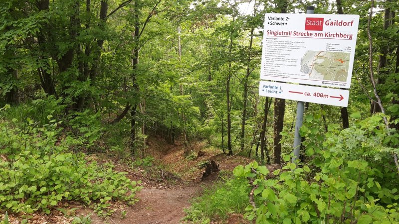 Gaildorfer Singletrail am Kirchberg, &copy; Petra Natzkowski
