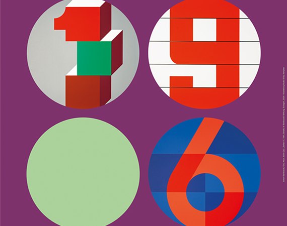 Plakat:
Anton Stankowski, Eins, Neun, Sechs (aus Zahlen II, 1981, Details) &copy; Stankowski-Stiftung, Stuttgart, 2026 &bull; Gestaltung Studio Erika, Kempten, &copy; &copy; Stankowski-Stiftung, Stuttgart, 2026 &bull; Gestaltung Studio Erika, Kempten