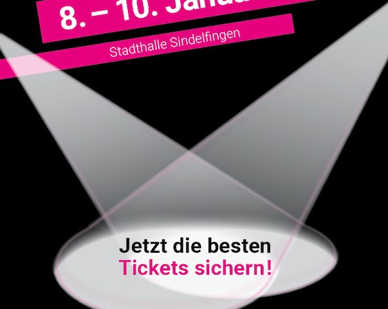 Plakat f&uuml;r das Festival der Illusionen 2027 in der Stadthalle Sindelfingen. Termine: 8.-10. Januar. Ticketverkauf &uuml;ber Reservix und Vorverkaufsstellen., &copy; Maxim Maurice