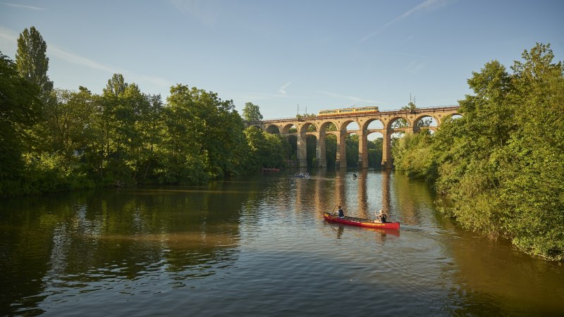 Enz mit Viadukt in Bietigheim-Bissingen, © JEAN-CLAUDE WINKLER