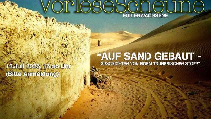 Auf Sand gebaut, © Peter Vogel Auf Sand gebaut, © Peter Vogel