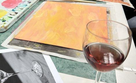 Sip & Paint. Foto: Teamwerk, © Sip & Paint. Foto: Teamwerk Sip & Paint. Foto: Teamwerk, © Sip & Paint. Foto: Teamwerk