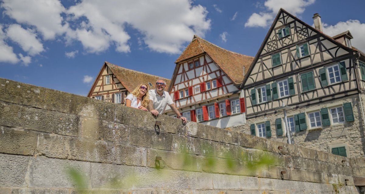 Kochersteig Etappe 1 Schwäbisch Hall, © Hohenlohe + Schwäbisch Hall Tourismus e. V. Kochersteig Etappe 1 Schwäbisch Hall, © Hohenlohe + Schwäbisch Hall Tourismus e. V.