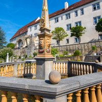 Schloss Leonberg und Pomeranzengarten, © SMG Achim Mende
