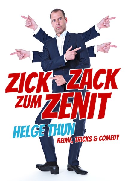 Helge Thun &ndash; Zick Zack zum Zenit, &copy; Veranstaltungsring Metzingen e.V.