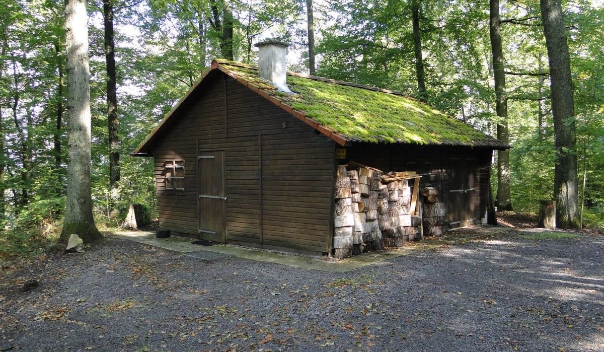 CB1 Wanderdreiklang Cleebronn | Hütte im Wald, © Neckar-Zaber-Tourismus e.V. CB1 Wanderdreiklang Cleebronn | Hütte im Wald, © Neckar-Zaber-Tourismus e.V.