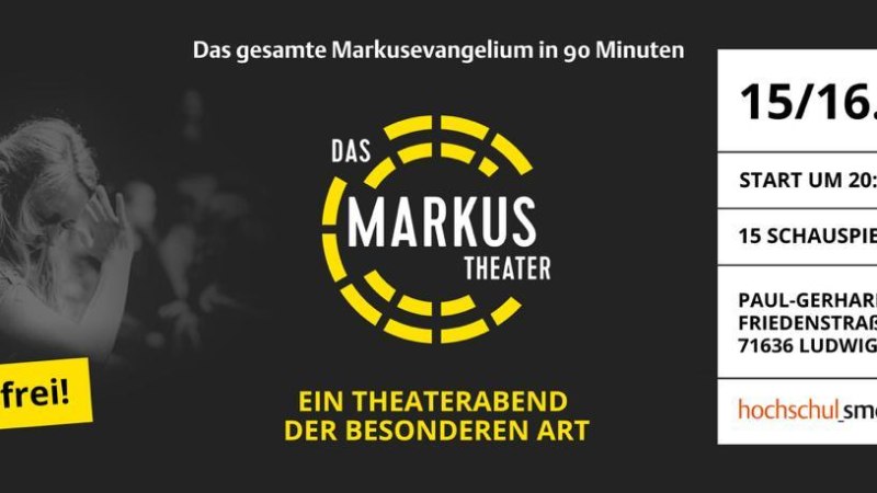 Studenten-Theater | das Markusevangelium, © Freie evangelische Gemeinde (FeG) Studenten-Theater | das Markusevangelium, © Freie evangelische Gemeinde (FeG)