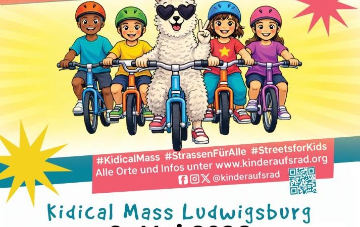 Kidical Mass Ludwigsburg, &copy; Private Elterninitiative Kidical Mass Ludwigsburg