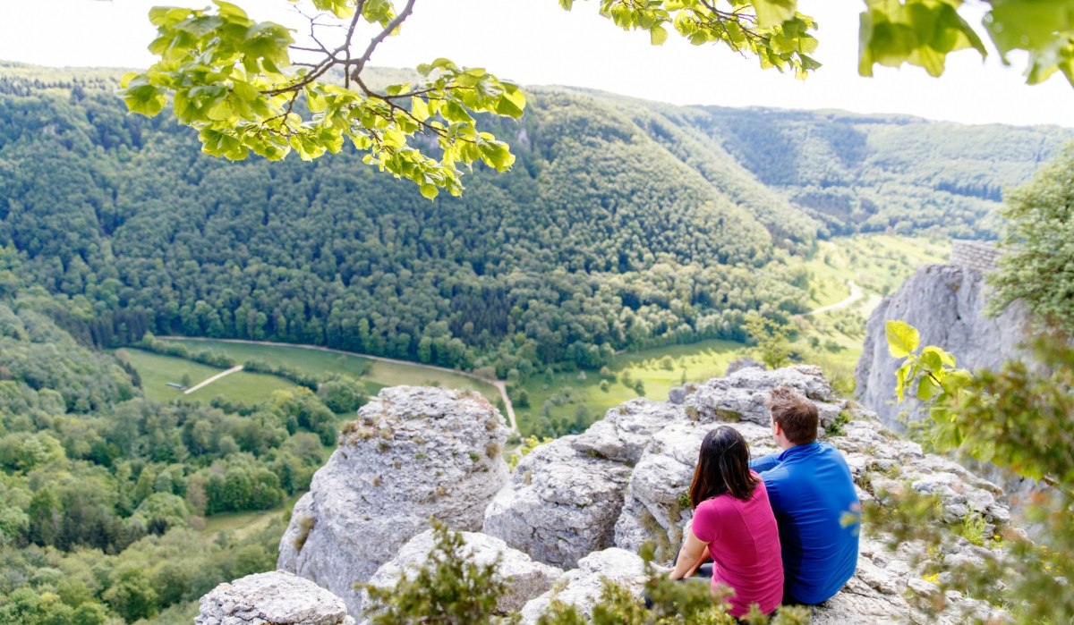 Aussicht am Reu&szlig;enstein, &copy; Landkreis G&ouml;ppingen