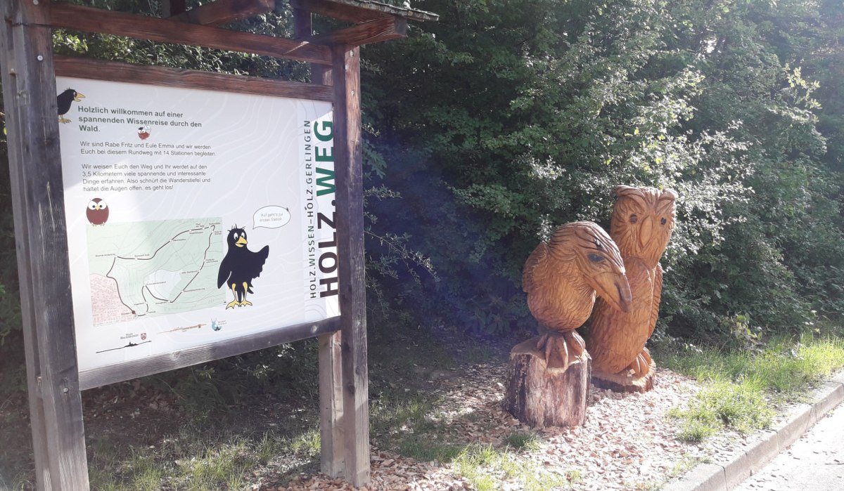 Startpunkt Holzweg, &copy; Natur.Nah. Sch&ouml;nbuch & Heckeng&auml;u