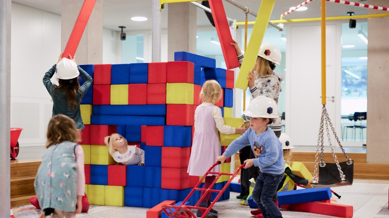 Kinderbaustelle im StadtPalais Stuttgart, © Stadtpalais, Julia Ochs