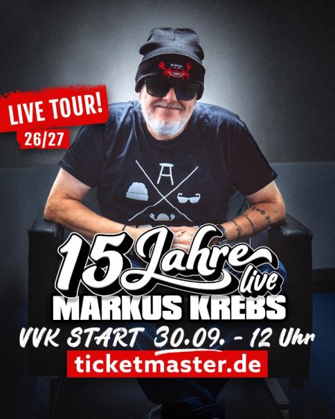 15 Jahre Markus Krebs - Das Beste aus 6 Live-Programmen, &copy; &copy; Veranstalter