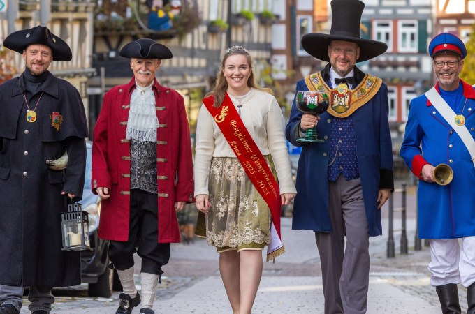 Der Schultes, die Prinzessin und ein Vogt, © Stadt Besigheim