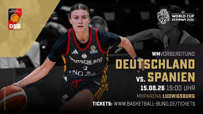 Basketballländerspiel Damen: Deutschland vs. Spanien, © Ludwigsburg Basketballländerspiel Damen: Deutschland vs. Spanien, © Ludwigsburg
