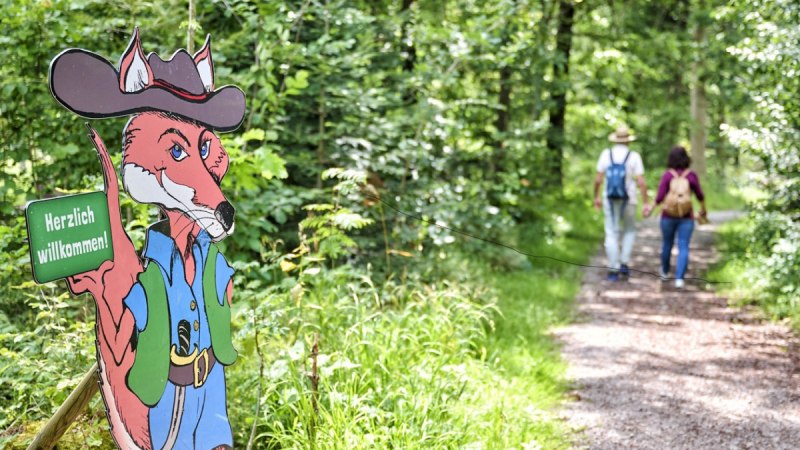 Fuxi-Naturerlebnis-Pfad: Startpunkt, &copy; Hohenlohe + Schw&auml;bisch Hall Tourismus e. V.