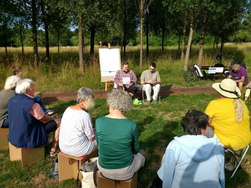 Philosophie auf der Lichtung, &copy; Stadtb&uuml;cherei Waiblingen / Uli Heim