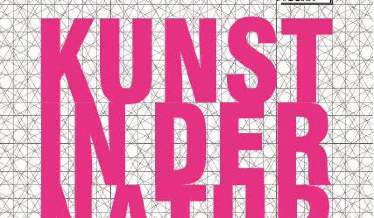 Grafik mit dem Text 'Kunst in der Natur' in pink auf geometrischem Hintergrund. Oben rechts steht 'Sculptoura' in einem Quadrat., © Natur.Nah. Schönbuch & Heckengäu Grafik mit dem Text 'Kunst in der Natur' in pink auf geometrischem Hintergrund. Oben rechts steht 'Sculptoura' in einem Quadrat., © Natur.Nah. Schönbuch & Heckengäu