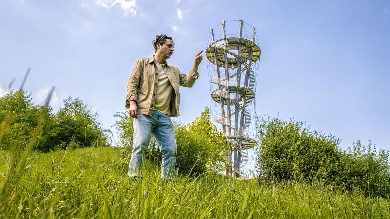 Sch&ouml;nbuchturm mit J&ouml;rg Pauli, &copy; SMG, Sarah Schmid