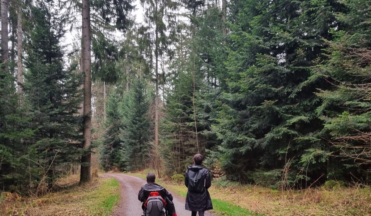 Inklusive Wanderbotschafter:innen - Poetenpfad - Barrierefreie Wanderung mit Start in Welzheim Inklusive Wanderbotschafter:innen - Poetenpfad - Barrierefreie Wanderung mit Start in Welzheim