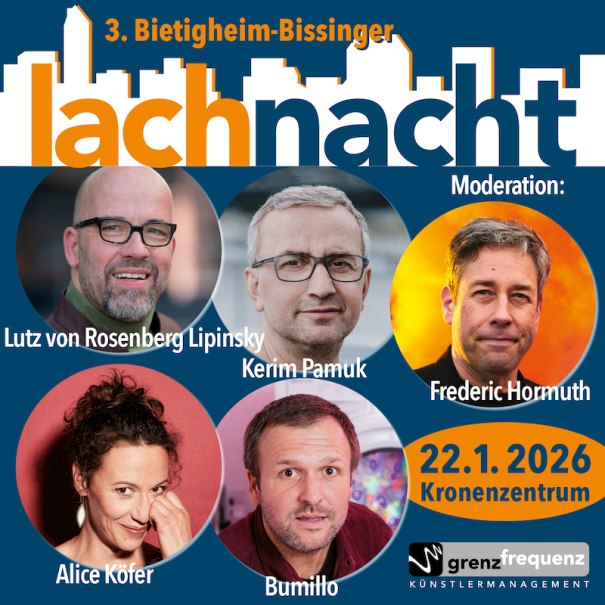 3. Bietigheim-Bissinger Lachnacht, © Kultur- und Sportamt Stadt Bietigheim-Bissingen
