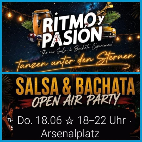 Tanz Open Air Salsa&Bachata-Ritmo y Pasi&oacute;n, &copy; Vincenzo Troina - Ritmo y Pasion