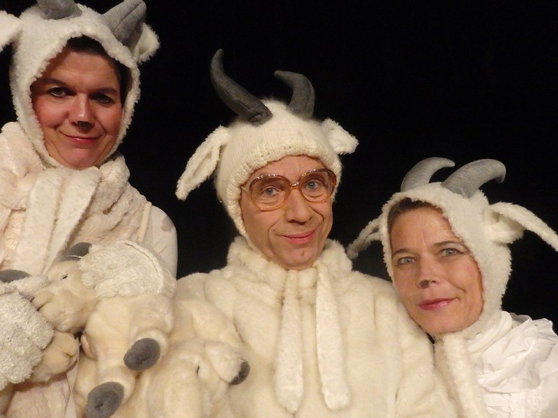 Der Wolf und die 7 Gei&szlig;lein, &copy; Galli Theater Backnang