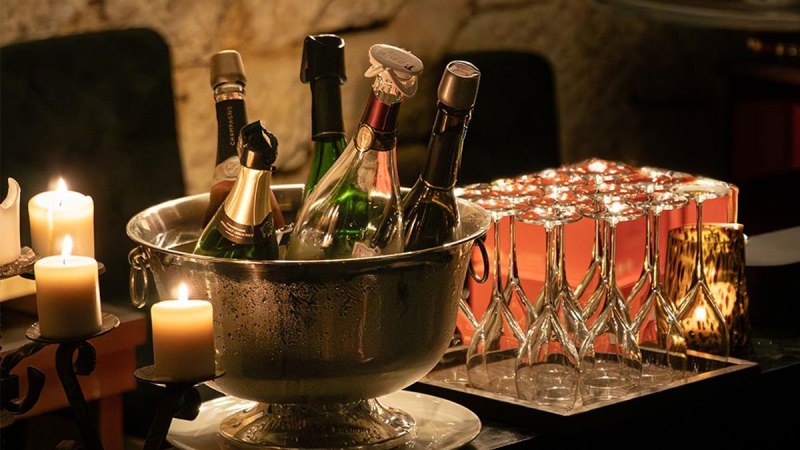 Verschiedene Champagner, &copy; Webergasse