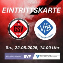 1. GSV 1895 vs. VfB Friedrichshafen, © links im Bild 1. GSV 1895 vs. VfB Friedrichshafen, © links im Bild