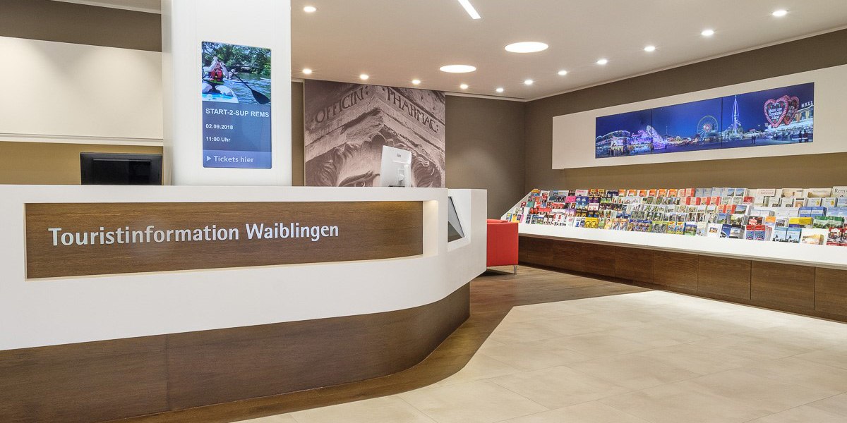 Touristinformation Waiblingen, © wtm Waiblingen Touristinformation Waiblingen, © wtm Waiblingen