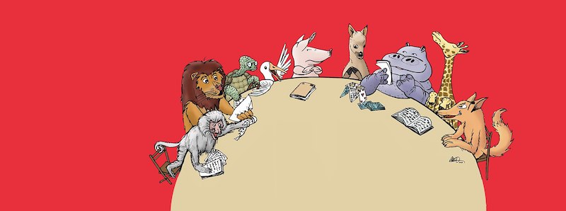 Die Konferenz der Tiere, © Theaterschule an der Gmünder VHS Die Konferenz der Tiere, © Theaterschule an der Gmünder VHS