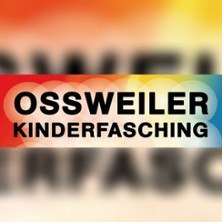 Buntes Banner mit der Aufschrift 'Ossweiler Kinderfasching' vor einem verschwommenen Hintergrund., © links im Bild Buntes Banner mit der Aufschrift 'Ossweiler Kinderfasching' vor einem verschwommenen Hintergrund., © links im Bild