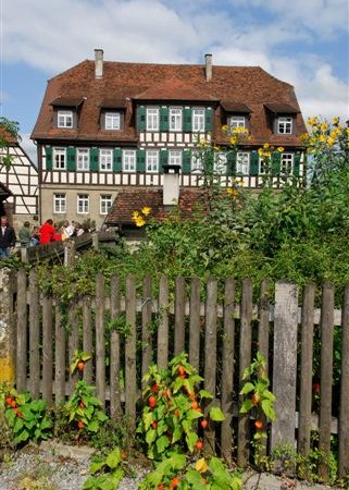 Die Rümelinsmühle in Murrhardt von außen