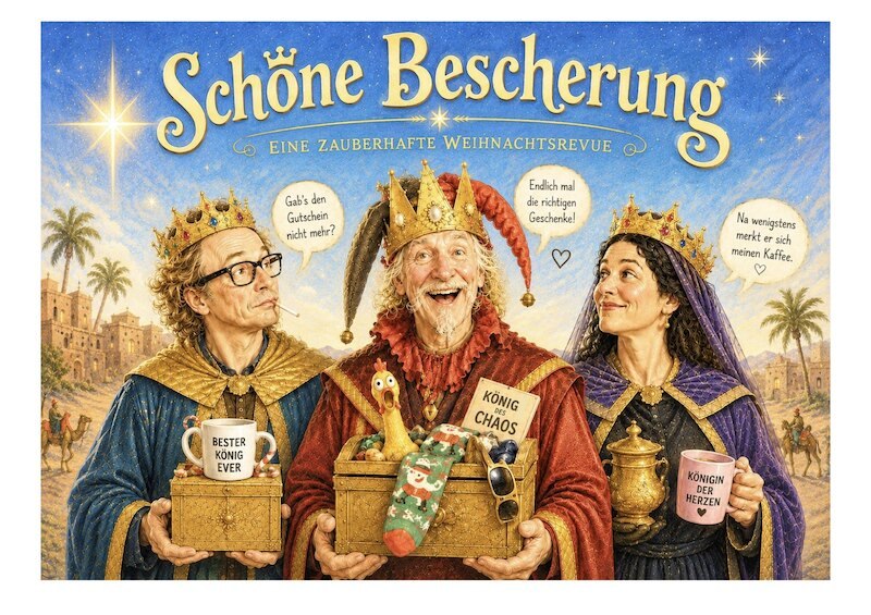 Schöne Bescherung, © Bettina Buhl KI-generiert Schöne Bescherung, © Bettina Buhl KI-generiert