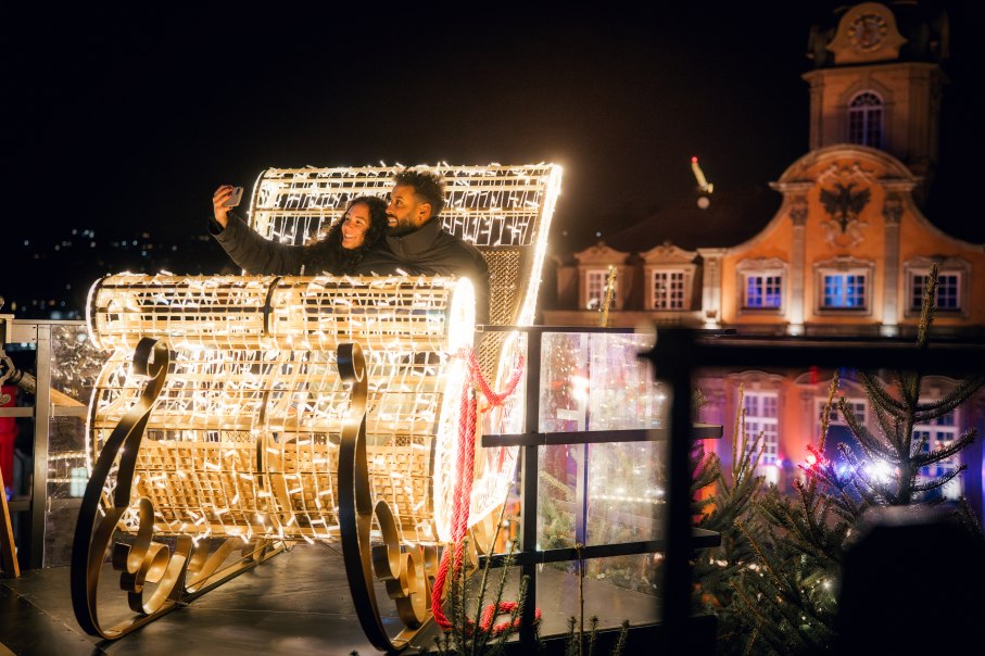 Weihnachtsmarkt Schwäbisch Hall, © Michael Kühneisen Weihnachtsmarkt Schwäbisch Hall, © Michael Kühneisen