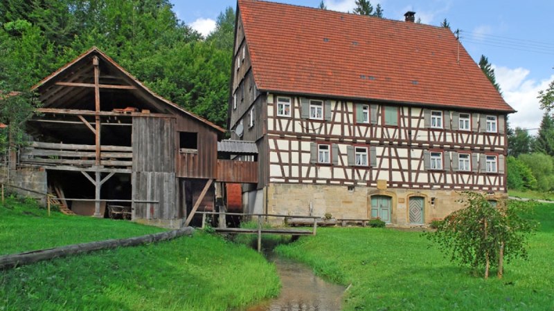 M&uuml;hlenwanderweg - Rundweg 1 - Wanderweg:Regionaler Wanderweg mit Start in Alfdorf, &copy; SWT