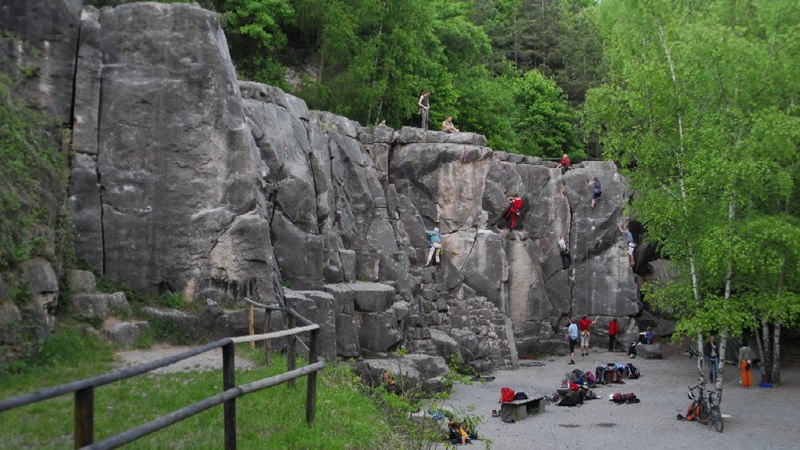 Der Klettergarten Stetten, &copy; Archiv M&uuml;nchberg