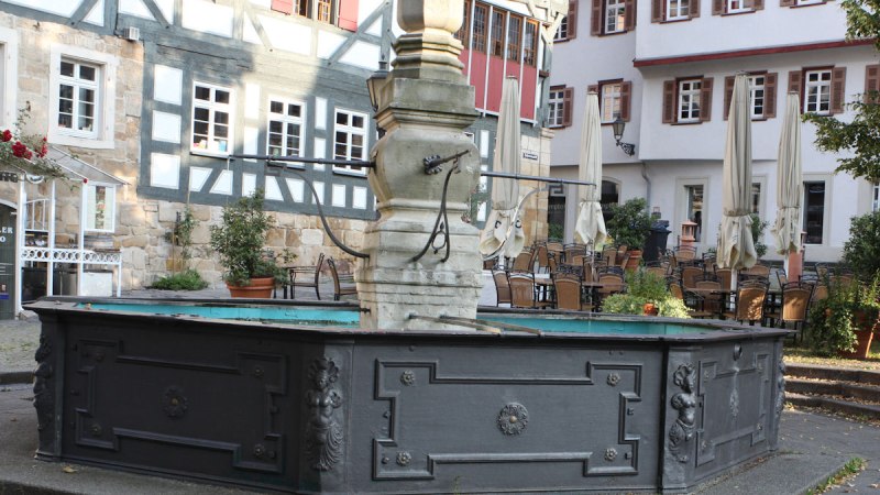 Brunnen Hafenmarkt, © Wolfgang Strölin Brunnen Hafenmarkt, © Wolfgang Strölin