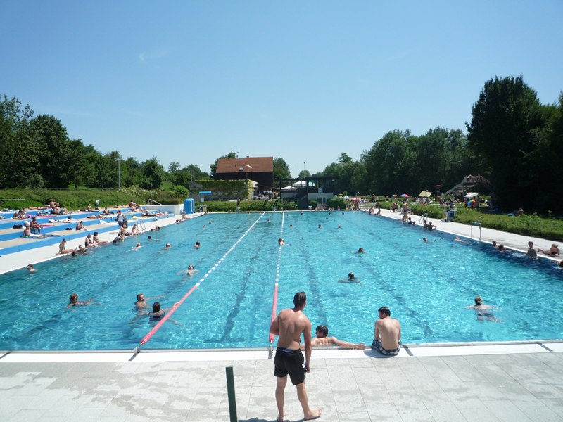 Das Denkendorfer Freibad - Schwimmer, © Denkendorf Das Denkendorfer Freibad - Schwimmer, © Denkendorf