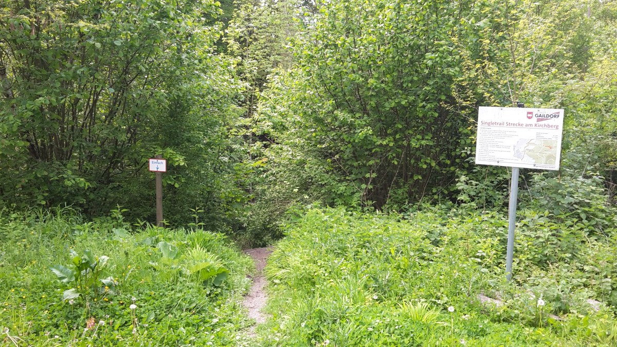Gaildorfer Singletrail am Kirchberg, &copy; Petra Natzkowkski