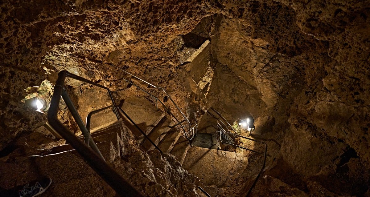 Laichinger Tiefenhöhle Sehnsuchtsort, © TMBW Laichinger Tiefenhöhle Sehnsuchtsort, © TMBW