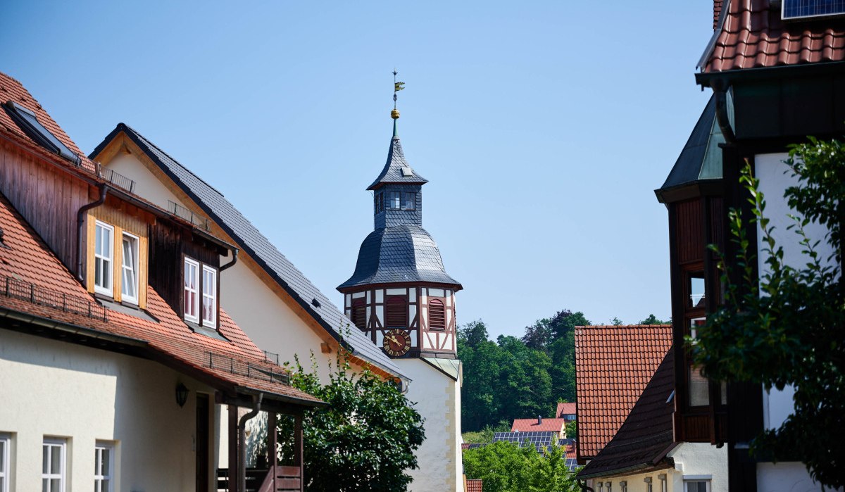Blick in Richtung evangelischer Kirche, © Kraichgau-Stromberg Tourismus e.V. Blick in Richtung evangelischer Kirche, © Kraichgau-Stromberg Tourismus e.V.