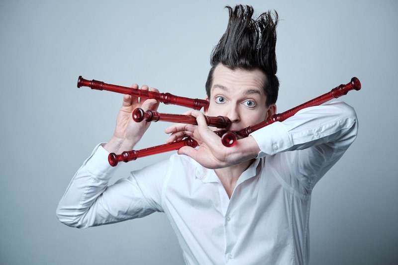 The Fluteman Show, &copy; Karim Khawatmi