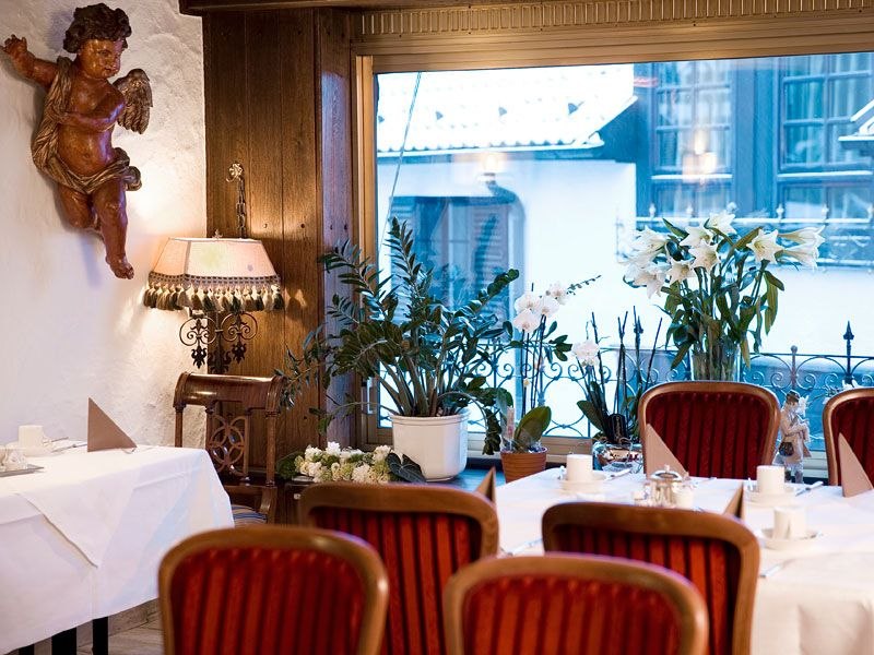 Frühstücksraum, © Romantisches Hotel Traube