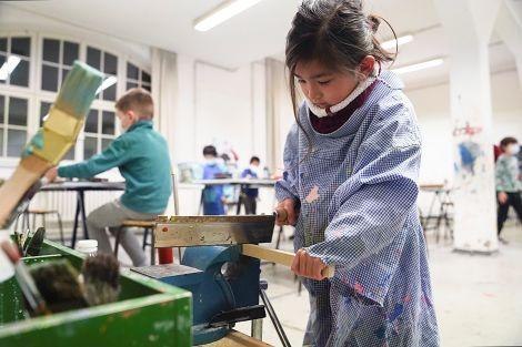 Sommerferienworkshop: Ein verwunschener Feuerdrache in Ludwigsburg, &copy; Kunstschule Labyrinth