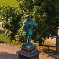 Das Herzog Christoph Denkmal auf dem Schlossplatz Stuttgart, &copy; Werner Dieterich