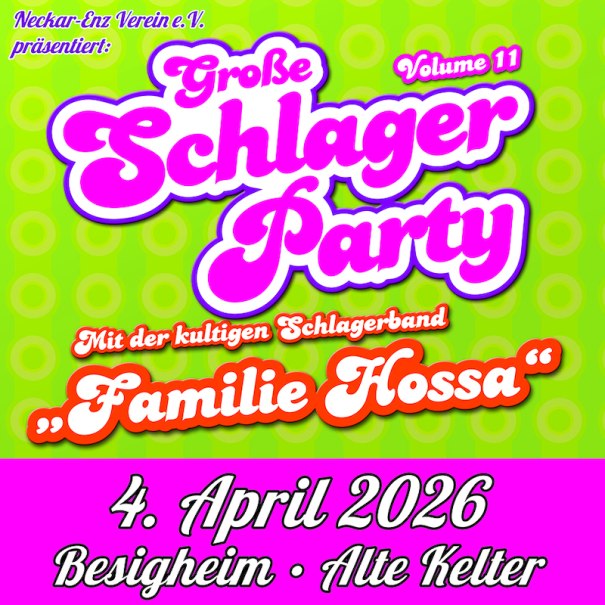 Große Schlagerparty mit Familie Hossa, © Livemacher GmbH