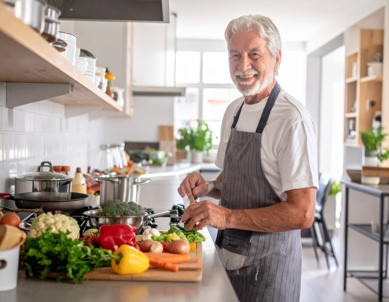 Gemeinsam kochen – Für alleinlebende Senior:innen