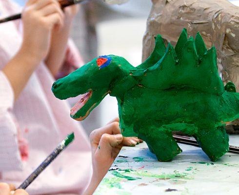 Sommerferienworkshop: T-Rex-Alarm in Ludwigsburg, &copy; Kunstschule Labyrinth